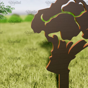 Intra απο ξύλο plywood  Χρώμα wenge 3mm-4mm πάχος - Δέσμη κοπής με λέιζερ Decor Farmhouse Δίασταση 30x20 cm INTRAFABR-112620387 - Image 8