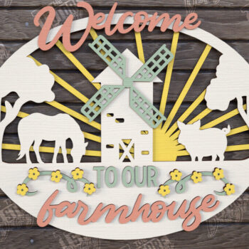 Intra απο ξύλο plywood  Χρώμα wenge 3mm-4mm πάχος - Πακέτο κοπής λέιζερ διακόσμησης αγροικίας | CNC Δίασταση 30x20 cm INTRAFABR-110911264 - Image 5