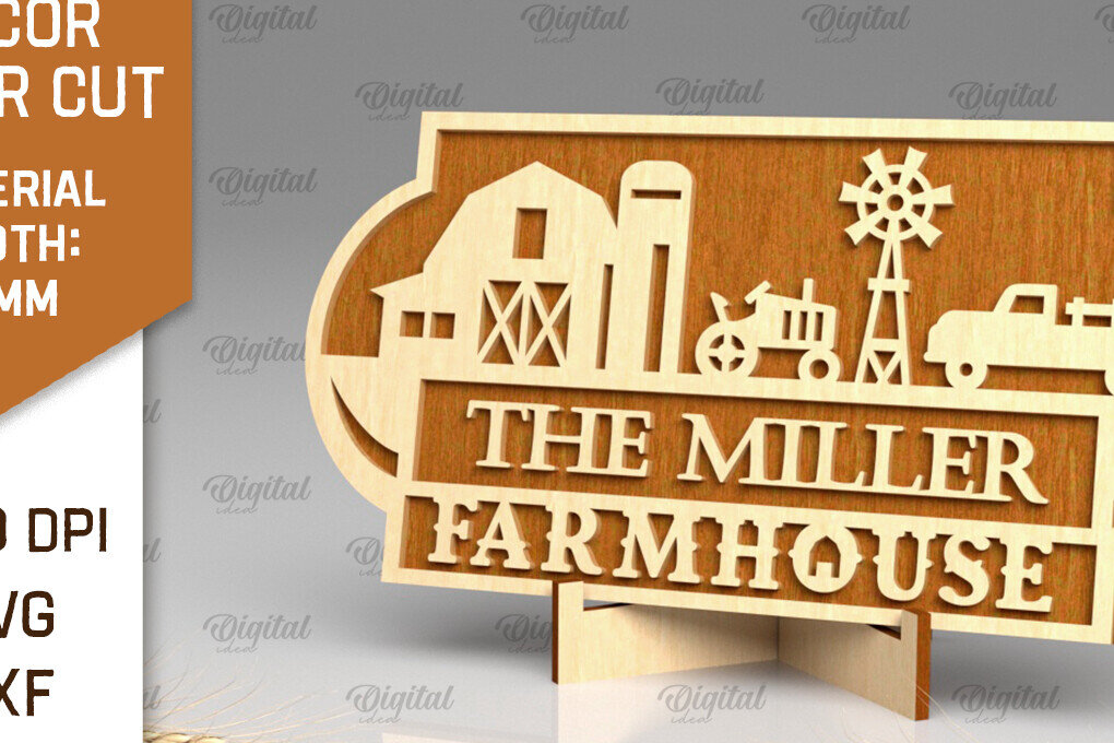 Intra απο ξύλο plywood  Χρώμα wenge 3mm-4mm πάχος - Διακόσμηση αγροικίας με λέιζερ Δίασταση 30x20 cm INTRAFABR-95188435