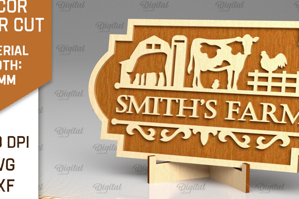 Intra απο ξύλο plywood  Χρώμα wenge 3mm-4mm πάχος - Διακόσμηση αγροικίας με λέιζερ Δίασταση 30x20 cm INTRAFABR-76987184