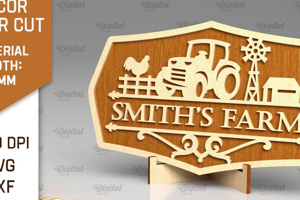 Intra απο ξύλο plywood  Χρώμα wenge 3mm-4mm πάχος - Διακόσμηση αγροικίας με λέιζερ Δίασταση 30x20 cm INTRAFABR-76987604