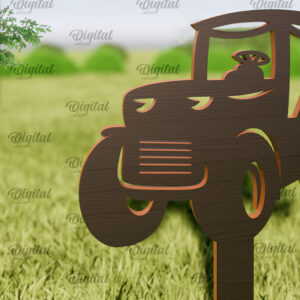 Intra απο ξύλο plywood  Χρώμα wenge 3mm-4mm πάχος - Διακόσμηση αγροικίας . Λέιζερ πασσάλων κήπου Δίασταση 30x20 cm INTRAFABR-103177059