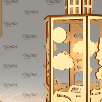 Intra απο ξύλο plywood Χρώμα wenge 3mm-4mm πάχος - φαναριού αγροικίας. Σχεδιασμός Φάρμας Δίασταση 30x20 cm INTRAFABR-106007956 - Image 4