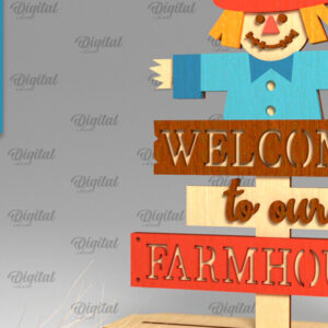 Intra απο ξύλο plywood  Χρώμα wenge 3mm-4mm πάχος - Κόψιμο με λέιζερ όρθια διακόσμηση αγροικίας Δίασταση 30x20 cm INTRAFABR-105555316