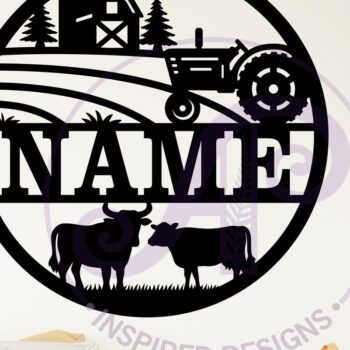 Intra απο ξύλο plywood Χρώμα wenge 3mm-4mm πάχος - Σχεδιασμός πινακίδας γεωργίας για λέιζερ Δίασταση 40x50 cm INTRAFABR-109991444 - Image 2