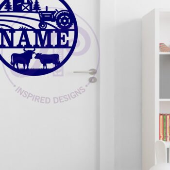 Intra απο ξύλο plywood Χρώμα wenge 3mm-4mm πάχος - Σχεδιασμός πινακίδας γεωργίας για λέιζερ Δίασταση 40x50 cm INTRAFABR-109991444 - Image 5