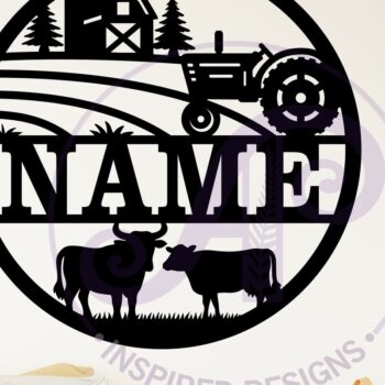 Intra απο ξύλο plywood Χρώμα wenge 3mm-4mm πάχος - Σχεδιασμός πινακίδας γεωργίας για λέιζερ Δίασταση 40x50 cm INTRAFABR-101186043 - Image 2