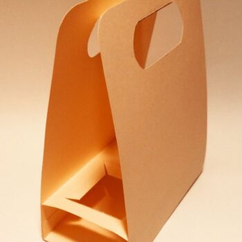 Intra απο ξύλο plywood  Χρώμα wenge 3mm-4mm πάχος - Τσάντα Fast Food Δίασταση 20x20 cm INTRAFABR-101185719 - Image 7