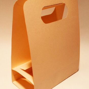 Intra απο ξύλο plywood  Χρώμα wenge 3mm-4mm πάχος - Τσάντα Fast Food Δίασταση 20x20 cm INTRAFABR-101185719 - Image 8