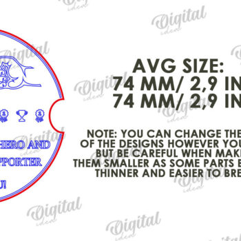 Intra απο ξύλο plywood Χρώμα wenge 3mm-4mm πάχος - Πατέρας θήκη βραχιολιού Δίασταση 4x4 cm INTRAFABR-101183354 - Image 2