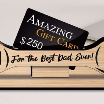 Intra απο ξύλο plywood  Χρώμα wenge 3mm-4mm πάχος - Εργαλείο κλειδιού υποδοχής κάρτας δώρου για τη γιορτή του πατέρα Δίασταση 20x20 cm INTRAFABR-107019156 - Image 1