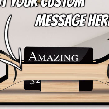 Intra απο ξύλο plywood  Χρώμα wenge 3mm-4mm πάχος - Εργαλείο κλειδιού υποδοχής κάρτας δώρου για τη γιορτή του πατέρα Δίασταση 20x20 cm INTRAFABR-107019156 - Image 3