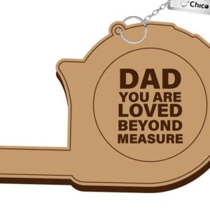 Intra απο ξύλο plywood  Χρώμα wenge 3mm-4mm πάχος - Father Day Μπρελόκ - Μπρελόκ Δίασταση 4x4 cm INTRAFABR-81420477