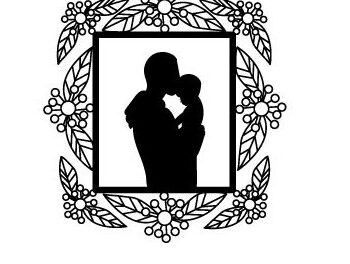 Intra απο ξύλο plywood  Χρώμα wenge 3mm-4mm πάχος - διακόσμηση τοίχου με λέιζερ για την ημέρα του πατέρα Δίασταση 40x50 cm INTRAFABR-101769685 - Image 2