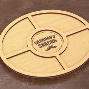 Intra απο ξύλο plywood  Χρώμα wenge 3mm-4mm πάχος - Πίνακας σνακ μπύρας για την ημέρα του πατέρα|Δίσκος σνακ Δίασταση 40x50 cm INTRAFABR-116650678