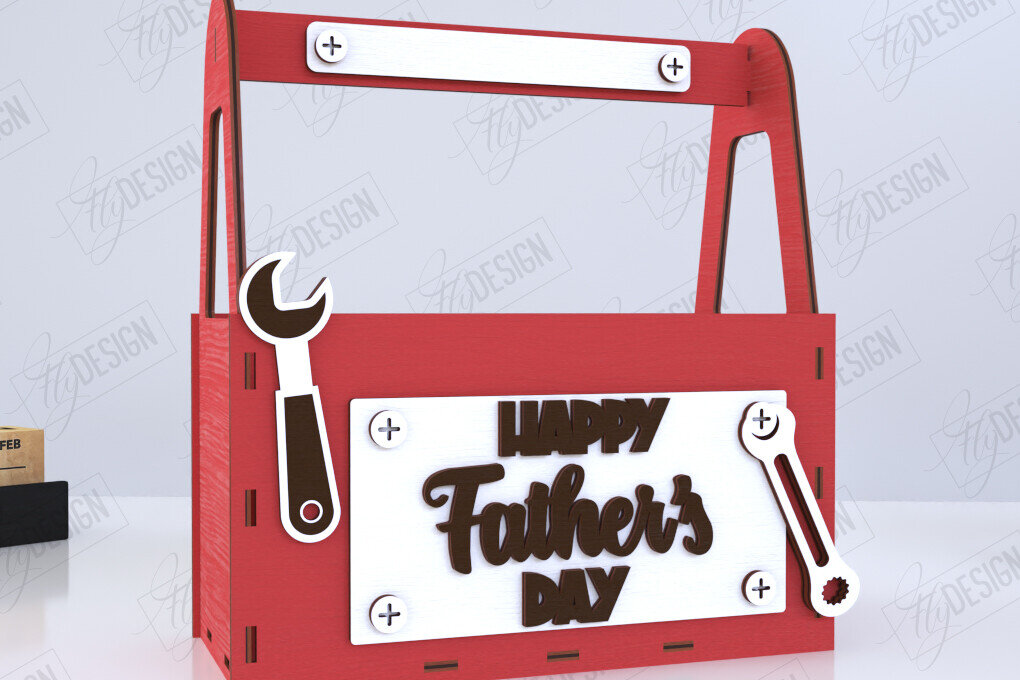 Intra απο ξύλο plywood  Χρώμα wenge 3mm-4mm πάχος - Κουτί για την Ημέρα του Πατέρα | Κουτί αποθήκευσης | Δώρο Δίασταση 15x15 cm INTRAFABR-94238808