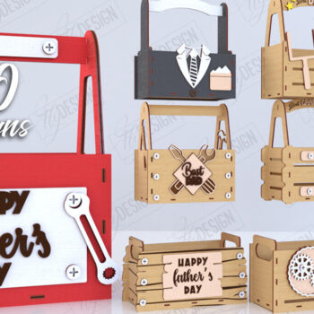 Intra απο ξύλο plywood Χρώμα wenge 3mm-4mm πάχος - Πακέτο με κουτιά για την ημέρα του πατέρα | Κουτί αποθήκευσης Δίασταση 15x15 cm INTRAFABR-96161740 - Image 1