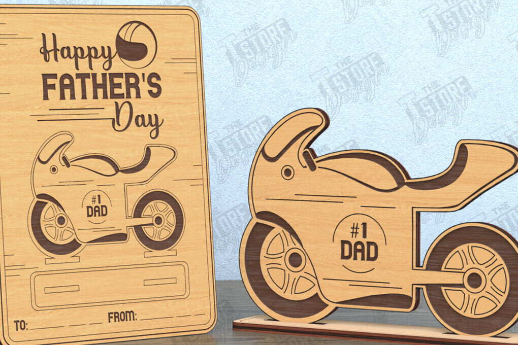 Intra απο ξύλο plywood  Χρώμα wenge 3mm-4mm πάχος - Κάρτα για τη γιορτή του πατέρα | Δώρο | Ευχετήρια κάρτα Δίασταση 10x15 cm INTRAFABR-77074089