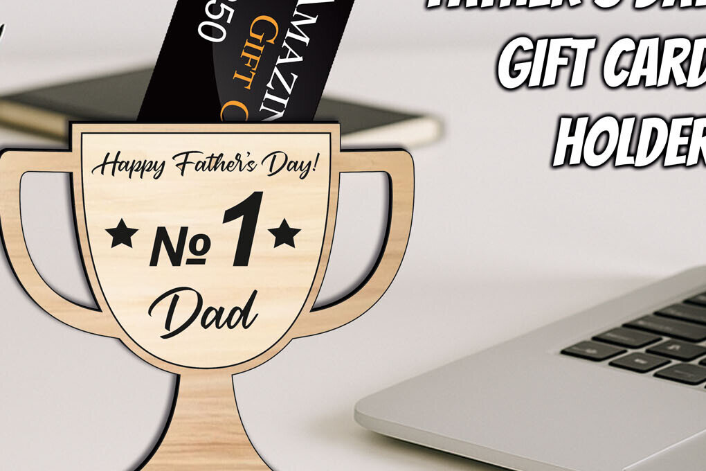 Intra απο ξύλο plywood  Χρώμα wenge 3mm-4mm πάχος - Χρήματα δωροκάρτας τρόπαιο για την Ημέρα του Πατέρα Δίασταση 20x20 cm INTRAFABR-24446771