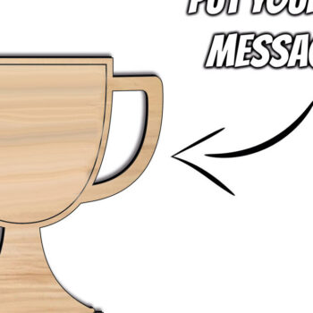 Intra απο ξύλο plywood  Χρώμα wenge 3mm-4mm πάχος - Χρήματα δωροκάρτας τρόπαιο για την Ημέρα του Πατέρα Δίασταση 20x20 cm INTRAFABR-24446771 - Image 3