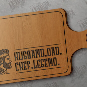 Intra απο ξύλο plywood Χρώμα wenge 3mm-4mm πάχος - Πίνακας κοπής για τη γιορτή του πατέρα | Ιδέα δώρου Δίασταση 40x50 cm INTRAFABR-36023158 - Image 1