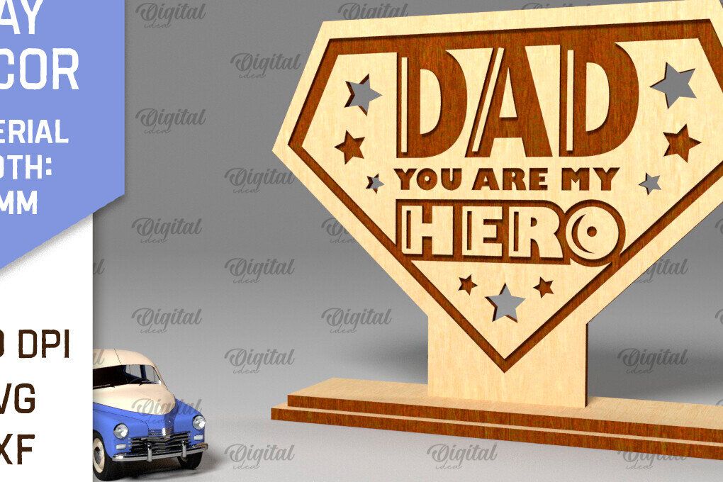 Intra απο ξύλο plywood  Χρώμα wenge 3mm-4mm πάχος - Διακόσμηση για την Ημέρα του Πατέρα Δίασταση 30x20 cm INTRAFABR-97171207