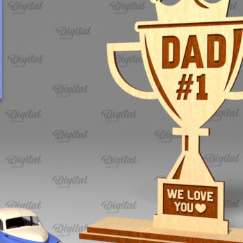 Intra απο ξύλο plywood Χρώμα wenge 3mm-4mm πάχος - Διακόσμηση για την Ημέρα του Πατέρα Δίασταση 30x20 cm INTRAFABR-124892928 - Image 1