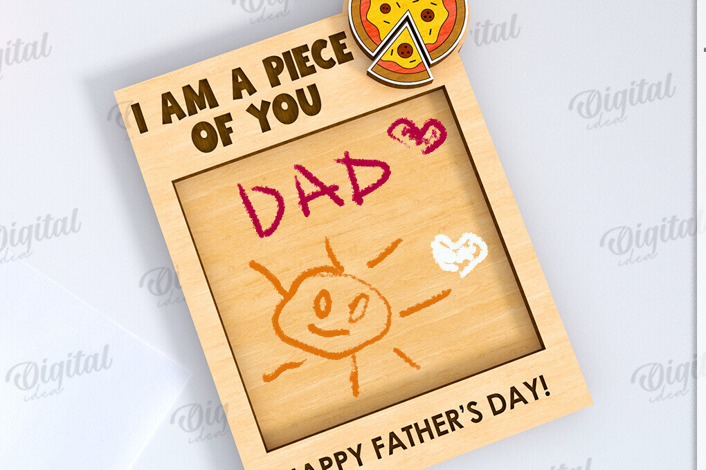 Intra απο ξύλο plywood  Χρώμα wenge 3mm-4mm πάχος - Λέιζερ δώρου σχεδίασης πλάκας ημέρας του πατέρα Δίασταση 30x20 cm INTRAFABR-17361441