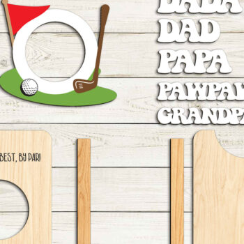 Intra απο ξύλο plywood  Χρώμα wenge 3mm-4mm πάχος - περικοπής για την Ημέρα του Πατέρα Δίασταση 20x25 cm INTRAFABR-24867684 - Image 3