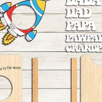 Intra απο ξύλο plywood Χρώμα wenge 3mm-4mm πάχος - περικοπής για την Ημέρα του Πατέρα Δίασταση 20x25 cm INTRAFABR-24867702 - Image 3