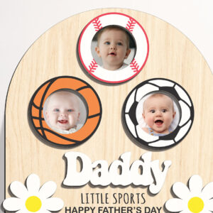 Intra απο ξύλο plywood  Χρώμα wenge 3mm-4mm πάχος - Κορνίζα φωτογραφιών με μαγνήτη ψυγείου για τη γιορτή του πατέρα Δίασταση 20x25 cm INTRAFABR-93917500