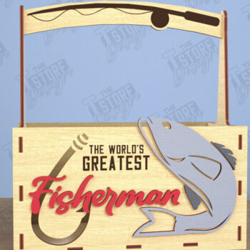 Intra απο ξύλο plywood Χρώμα wenge 3mm-4mm πάχος - Κουτί δώρου για τη γιορτή του πατέρα | Κουτί αποθήκευσης |CNC Δίασταση 15x15 cm INTRAFABR-118962058 - Image 1