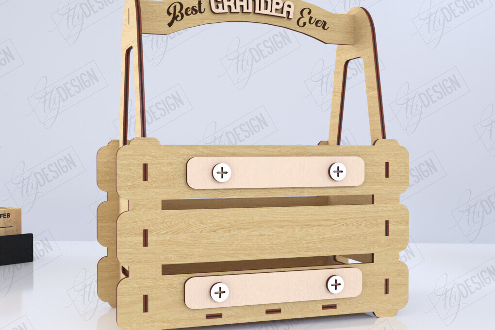 Intra απο ξύλο plywood  Χρώμα wenge 3mm-4mm πάχος - Κουτί δώρου για τη γιορτή του πατέρα | Ξύλινο κουτί δώρου Δίασταση 15x15 cm INTRAFABR-99144496