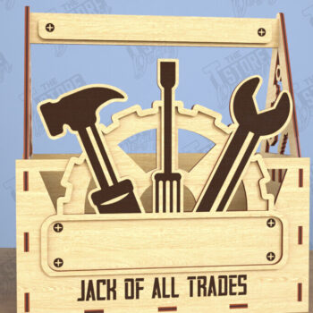 Intra απο ξύλο plywood  Χρώμα wenge 3mm-4mm πάχος - Κουτί δώρου για τη γιορτή του πατέρα | Ξύλινο κουτί δώρου Δίασταση 15x15 cm INTRAFABR-118961602 - Image 1