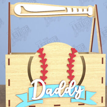 Intra απο ξύλο plywood  Χρώμα wenge 3mm-4mm πάχος - Κουτί δώρου για τη γιορτή του πατέρα | Ξύλινο κουτί δώρου Δίασταση 15x15 cm INTRAFABR-24504690 - Image 1