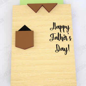 Intra απο ξύλο plywood  Χρώμα wenge 3mm-4mm πάχος - Δωροθήκη για την Ημέρα του Πατέρα | Gift Idea Δίασταση 10x15 cm INTRAFABR-123755773 - Image 1