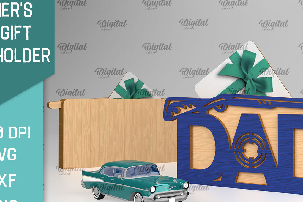 Intra απο ξύλο plywood  Χρώμα wenge 3mm-4mm πάχος - Θήκη δώρου κάρτας για την ημέρα του πατέρα Δίασταση 30x20 cm INTRAFABR-19010905