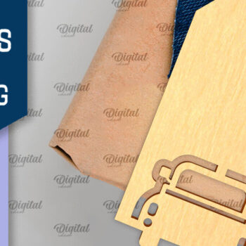 Intra απο ξύλο plywood  Χρώμα wenge 3mm-4mm πάχος - Ετικέτα δώρου για την Ημέρα του Πατέρα Δίασταση 30x20 cm INTRAFABR-52703840 - Image 1