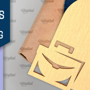 Intra απο ξύλο plywood 3mm-4mm πάχος - Ετικέτα δώρου για την Ημέρα του Πατέρα Laser Cut  Δίασταση 30x20 cm INTRAFABR-96727894