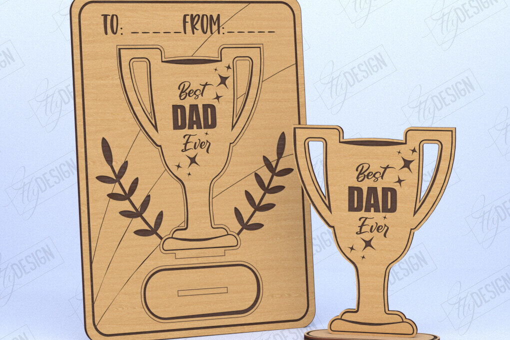 Intra απο ξύλο plywood  Χρώμα wenge 3mm-4mm πάχος - Ευχετήρια κάρτα για την Ημέρα του Πατέρα | Ιδέα δώρου Δίασταση 10x15 cm INTRAFABR-5103771