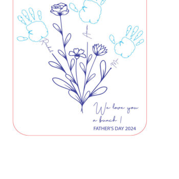 Intra απο ξύλο plywood  Χρώμα wenge 3mm-4mm πάχος - Χειρότυπο για την Ημέρα του Πατέρα 2024 Δίασταση 30x20 cm INTRAFABR-8771085 - Image 4