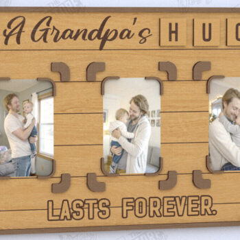 Intra απο ξύλο plywood  Χρώμα wenge 3mm-4mm πάχος - Κρεμαστές κορνίζες για τη γιορτή του πατέρα | Ιδέα δώρου Δίασταση 20x25 cm INTRAFABR-99409064 - Image 1