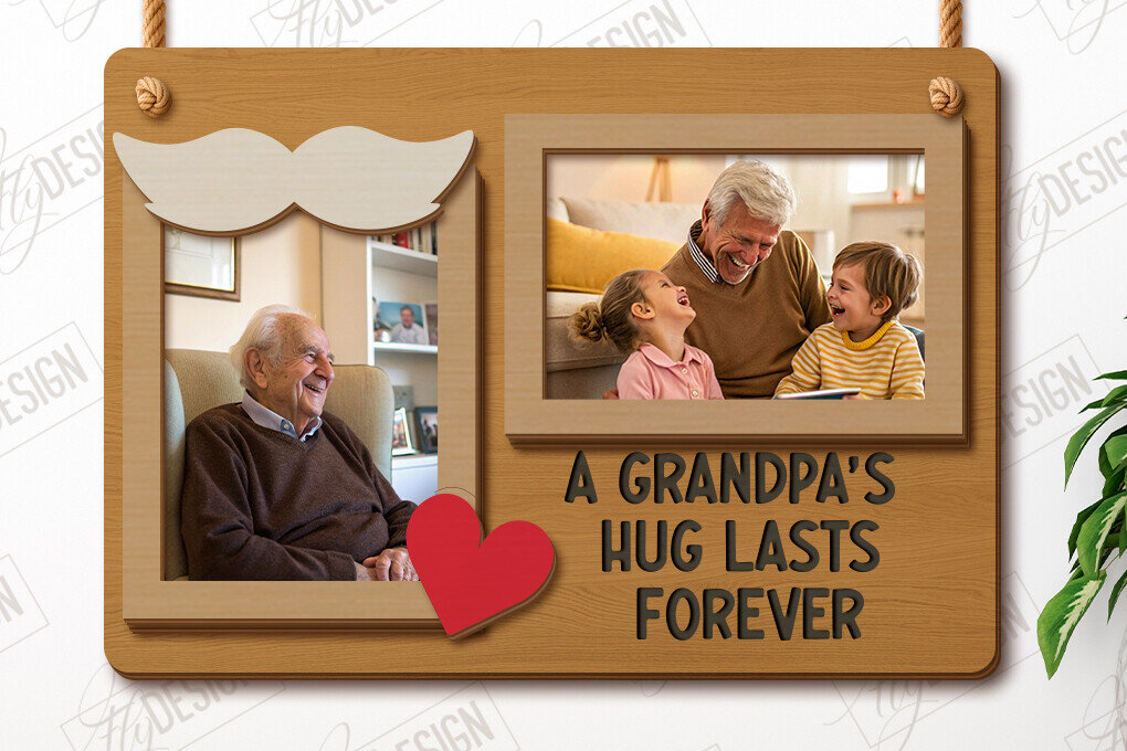 Intra απο ξύλο plywood  Χρώμα wenge 3mm-4mm πάχος - Κρεμαστές κορνίζες για τη γιορτή του πατέρα | Ιδέα δώρου Δίασταση 20x25 cm INTRAFABR-99408075