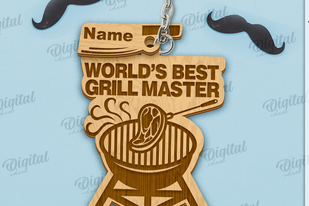 Intra απο ξύλο plywood  Χρώμα wenge 3mm-4mm πάχος - μπρελόκ για την Ημέρα του Πατέρα Δίασταση 4x4 cm INTRAFABR-105438114