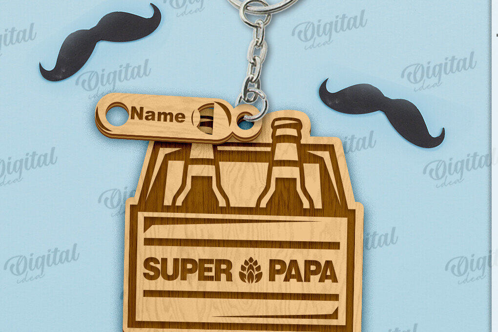 Intra απο ξύλο plywood  Χρώμα wenge 3mm-4mm πάχος - μπρελόκ για την Ημέρα του Πατέρα Δίασταση 4x4 cm INTRAFABR-105495282