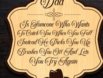 Intra απο ξύλο plywood Χρώμα wenge 3mm-4mm πάχος - Πακέτο κοπής Laser Day Fathers Day Δίασταση 20x20 cm INTRAFABR-81413969 - Image 9