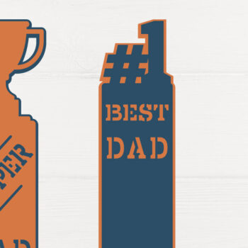 Intra απο ξύλο plywood Χρώμα wenge 3mm-4mm πάχος - Σελιδοδείκτες με στρώσεις για την Ημέρα Πατέρων Απο Δίασταση 30x20 cm INTRAFABR-122723772 - Image 1