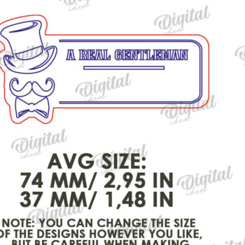 Intra απο ξύλο plywood Χρώμα wenge 3mm-4mm πάχος - Ετικέτα για την Ημέρα του Πατέρα Δίασταση 30x20 cm INTRAFABR-26347205 - Image 2