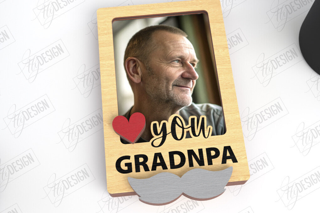 Intra απο ξύλο plywood Χρώμα wenge 3mm-4mm πάχος - Μαγνήτης Φωτογραφίας για την Ημέρα του Πατέρα | Ιδέα δώρου Δίασταση 20x20 cm INTRAFABR-103646466