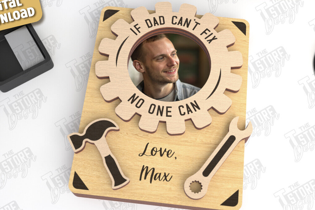 Intra απο ξύλο plywood Χρώμα wenge 3mm-4mm πάχος - Μαγνήτης Φωτογραφίας για την Ημέρα του Πατέρα | Ιδέα δώρου Δίασταση 20x20 cm INTRAFABR-103646509